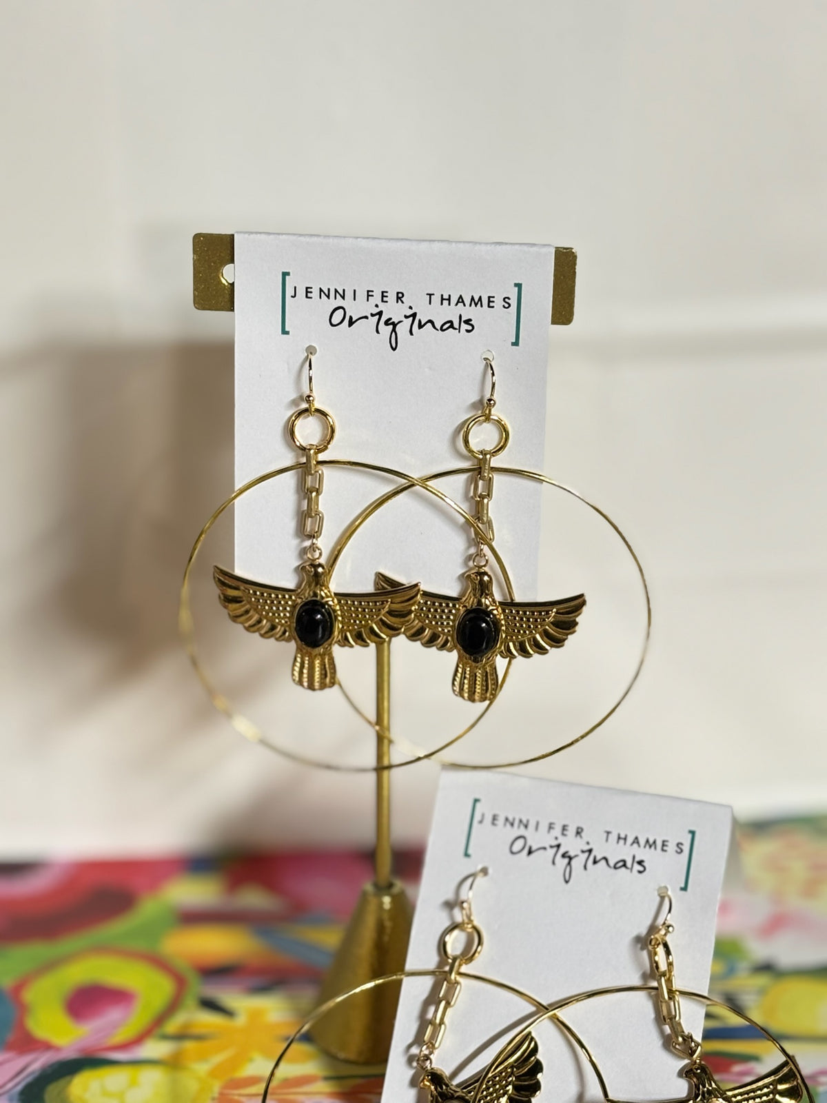 Jennifer Thames Free Bird Earrings