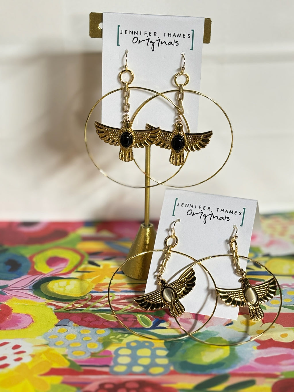 Jennifer Thames Free Bird Earrings