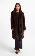 sage the label shyloh fur coat in oak