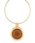 Marble Round Stone Choker