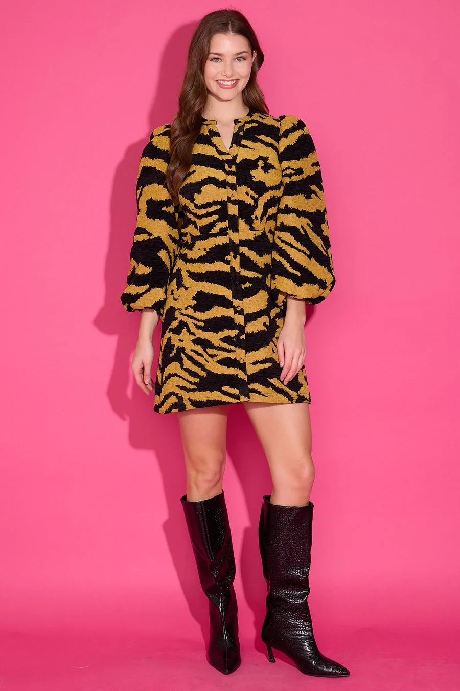 alden adair || athena dress in noir cat