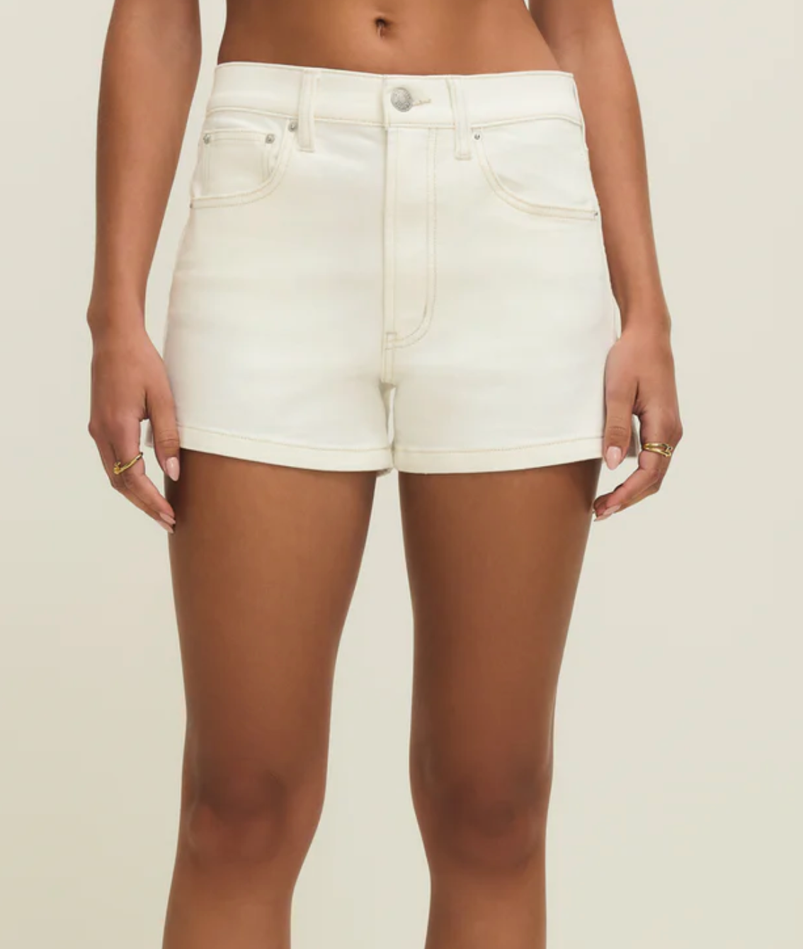 z supply camila high rise a-line short in cloud