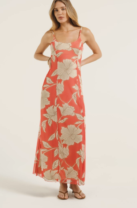 z supply charisma midi dress in gelato