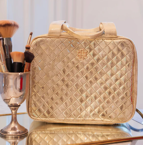caroline hill punta cana large case in champagne pop