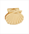 shell claw clip in gold