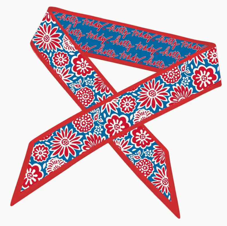 luxe twilly scarf - ole miss rebels