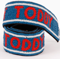 hand beaded hotty toddy purse strap