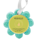 spongelle wild flower soap sponge in coconut verbena