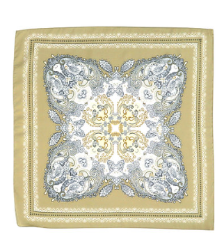 callen paisley scarf in olive