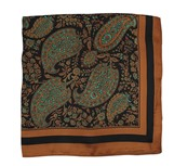 blakely scarf in teal combo