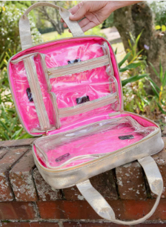 caroline hill punta cana large case in champagne pop