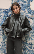 Z Supply Corin Leather Jacket