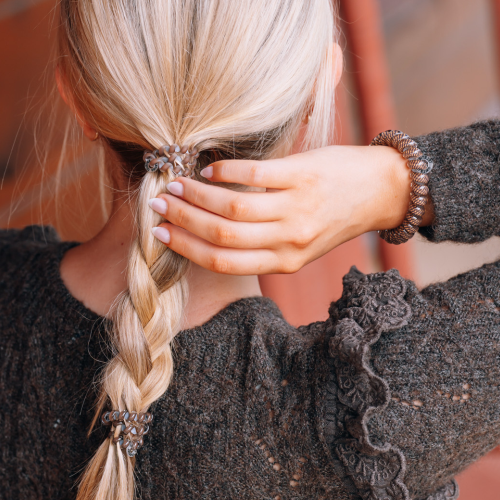 TELETIES Morning Brew Small Hair Ties