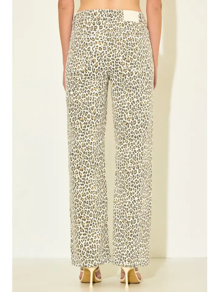hidden logan jean in white cheetah