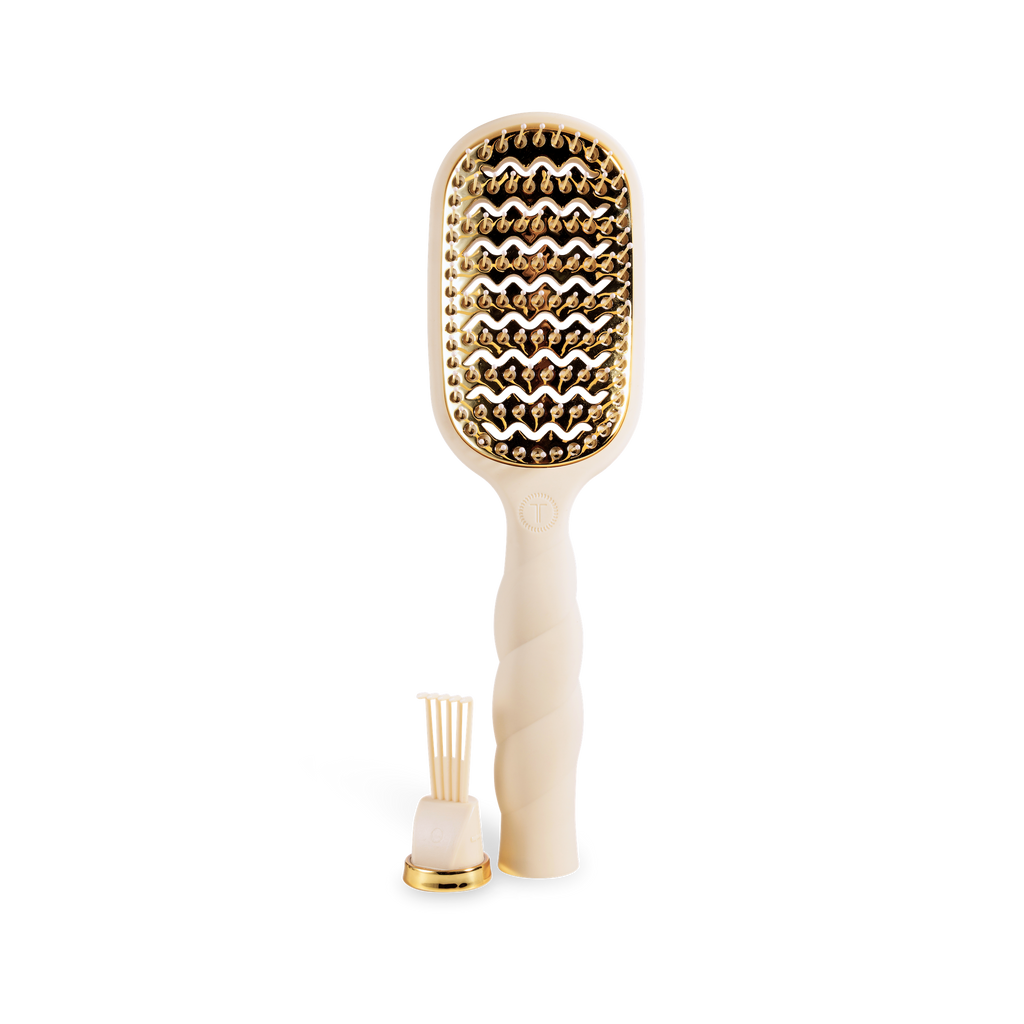 TELETIES Vented Hair Brush | Tan