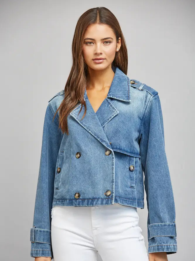 julie denim utility jacket