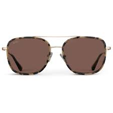 wmp eyewear gia in beige tortoise